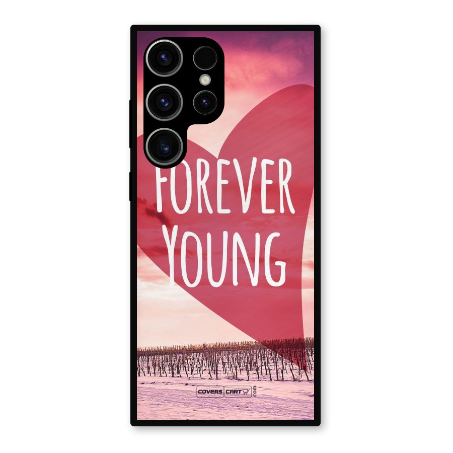 Forever Young Metal Back Case for Galaxy S23 Ultra