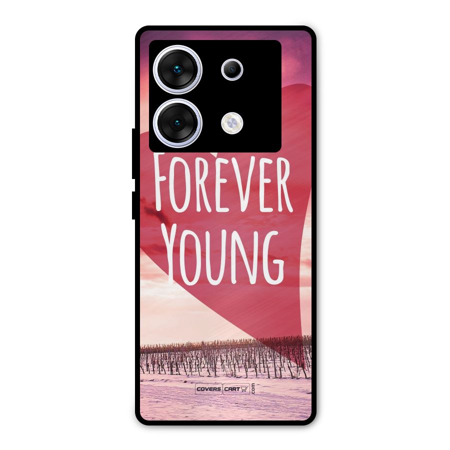 Forever Young Metal Back Case for Infinix Zero 30 5G