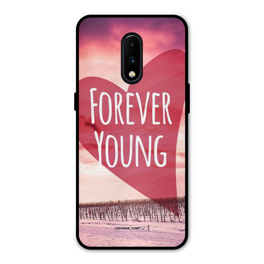 Forever Young Metal Back Case for OnePlus 7