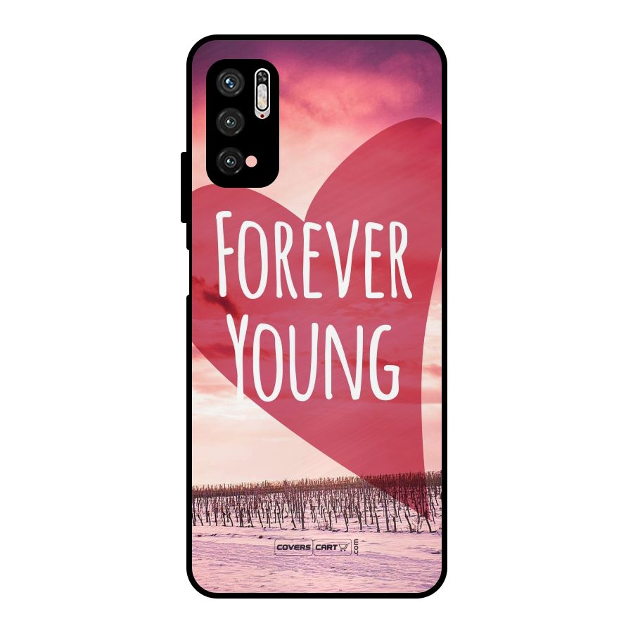 Forever Young Metal Back Case for Poco M3 Pro 5G