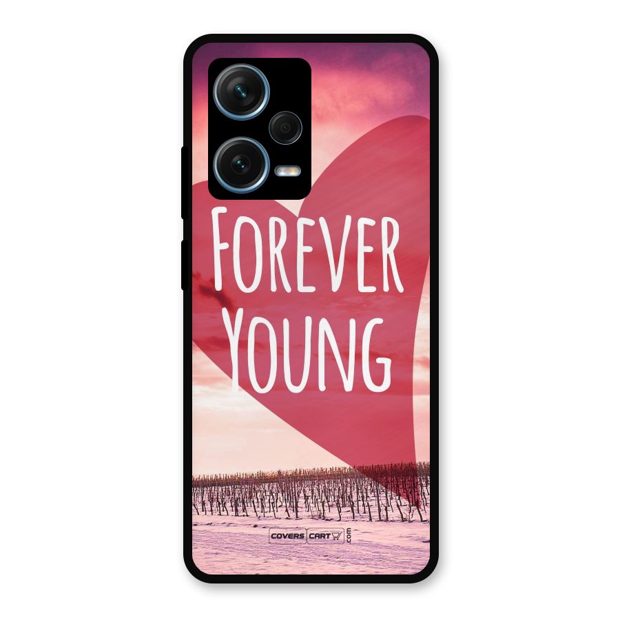 Forever Young Metal Back Case for Redmi Note 12 Pro Plus 5G