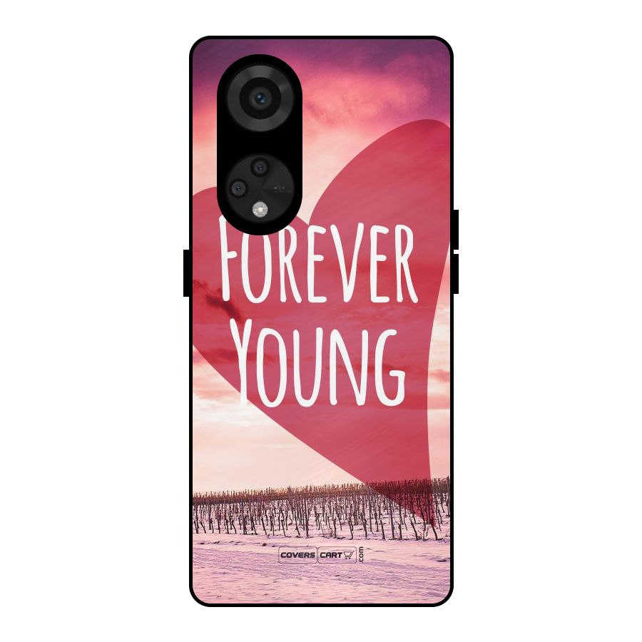 Forever Young Metal Back Case for Reno8 T 5G