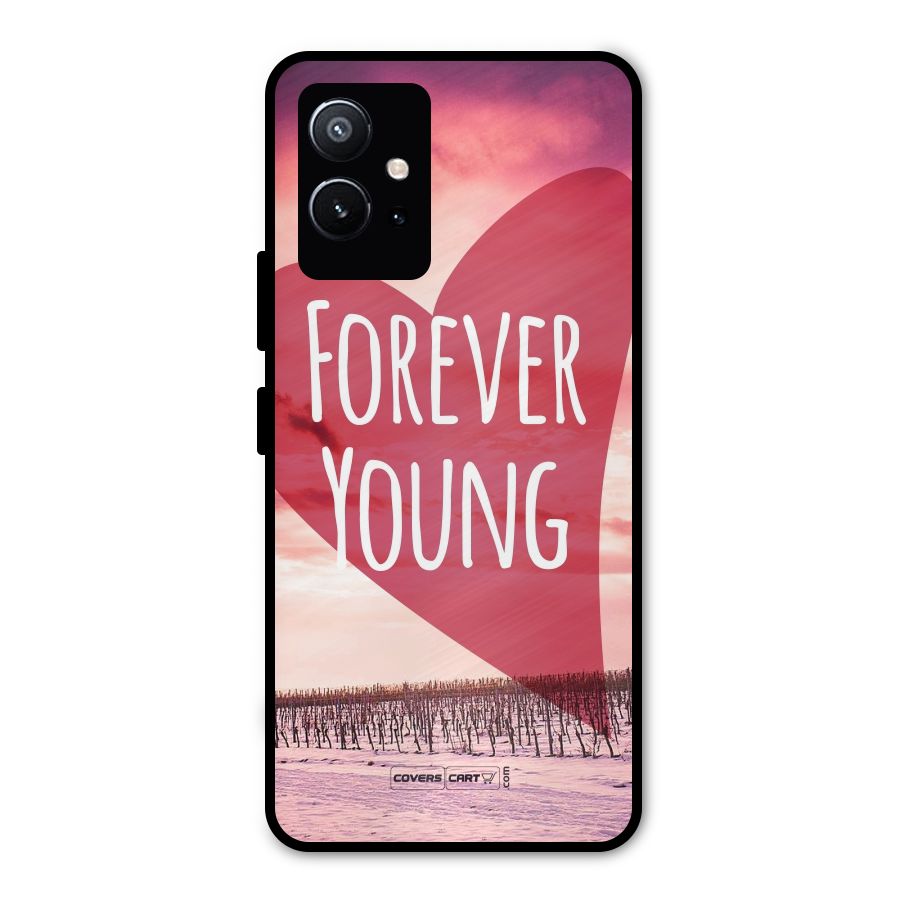 Forever Young Metal Back Case for Vivo T1 5G