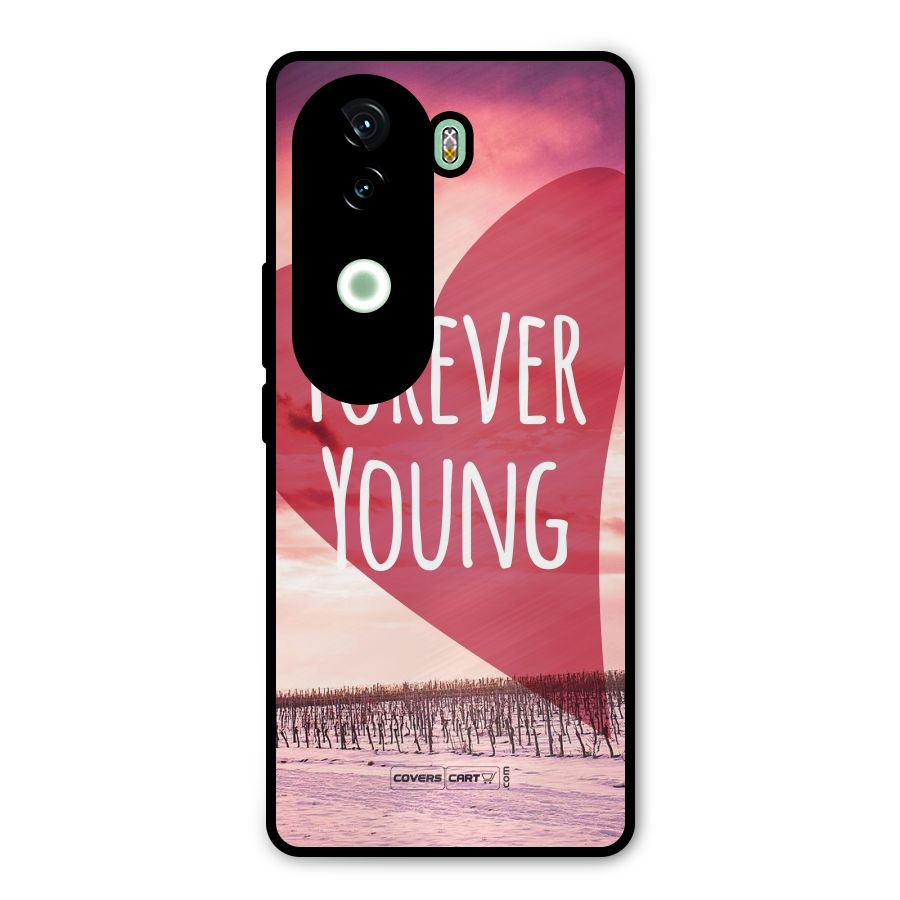 Forever Young Metal Back Case for Vivo V40e