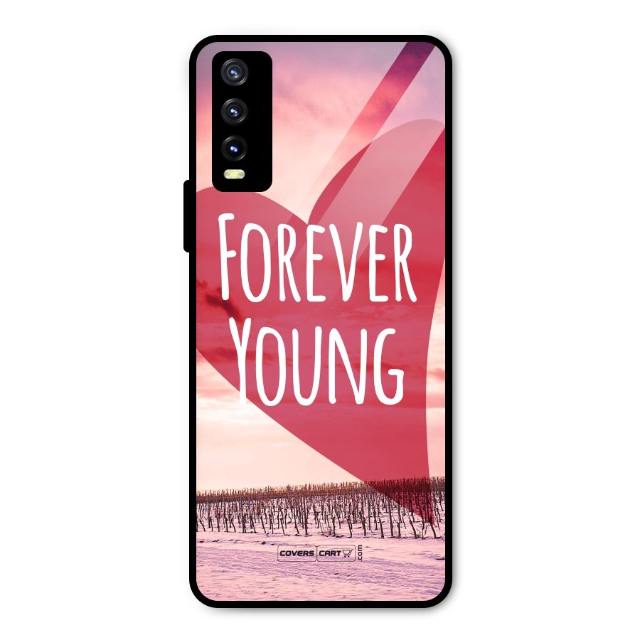 Forever Young Metal Back Case for Vivo Y20i