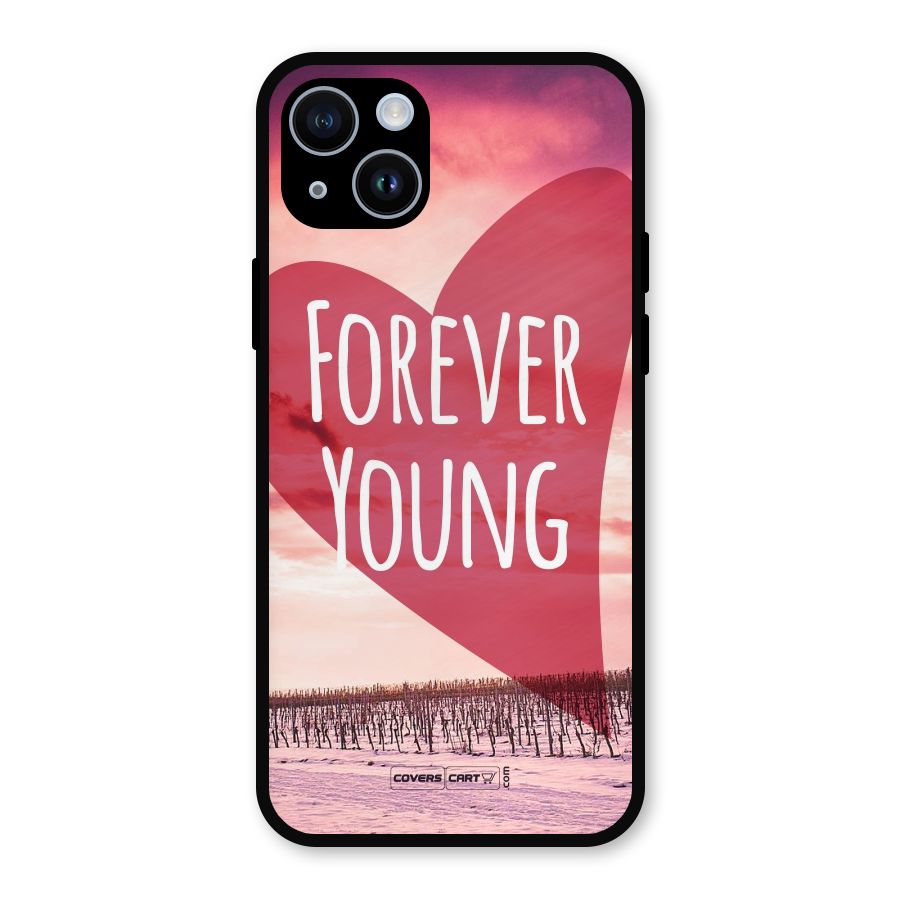 Forever Young Metal Back Case for iPhone 14