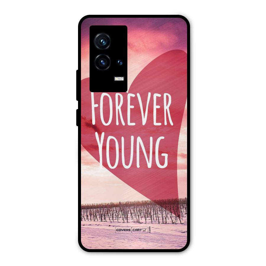 Forever Young Metal Back Case for iQOO 9 5G