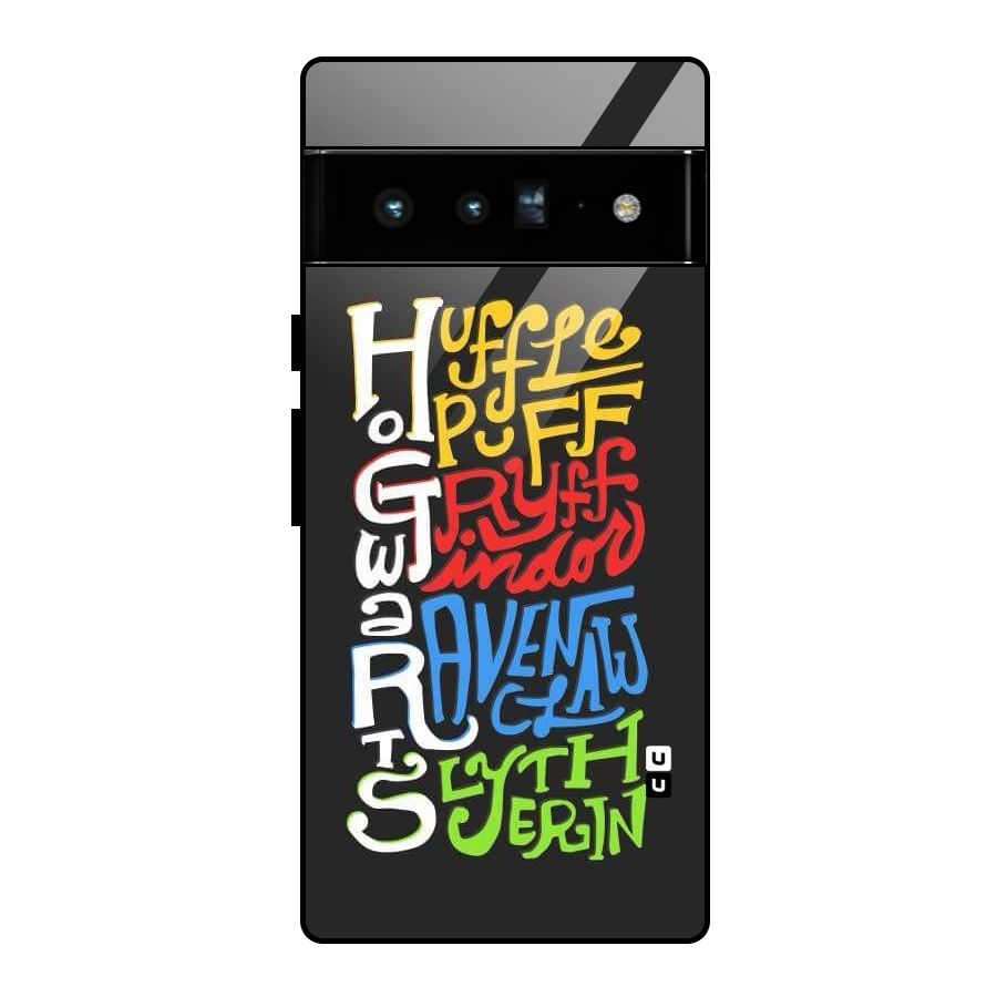 Four Colored Homes Glass Back Case for Google Pixel 6 Pro