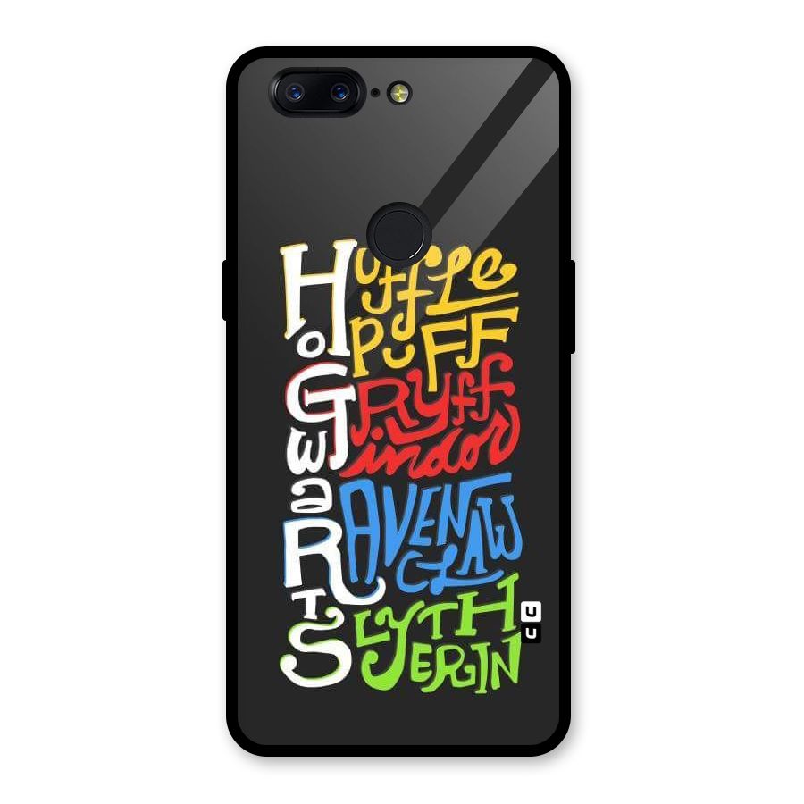 Four Colored Homes Glass Back Case for OnePlus 5T