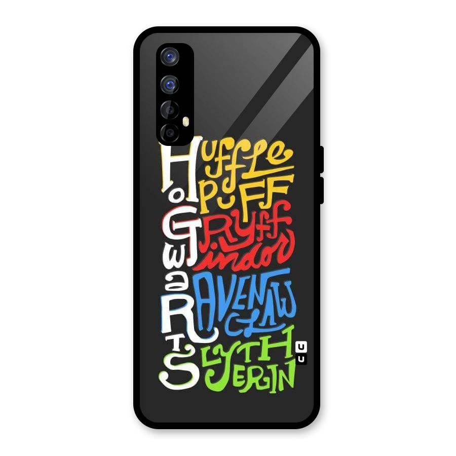 Four Colored Homes Glass Back Case for Realme Narzo 20 Pro