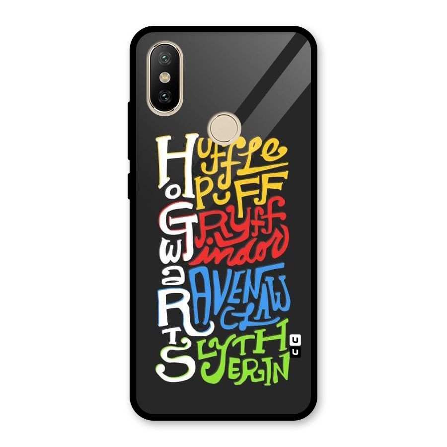 Four Colored Homes Glass Back Case for Redmi A2