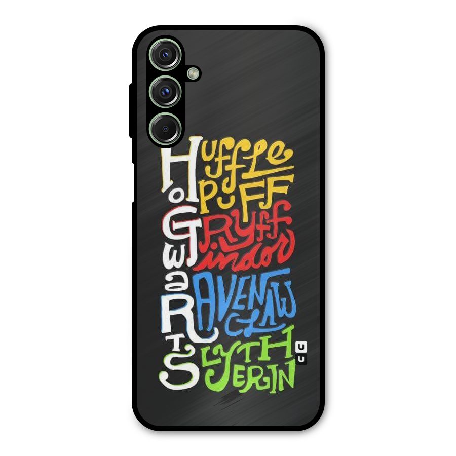 Four Colored Homes Metal Back Case for Galaxy M34