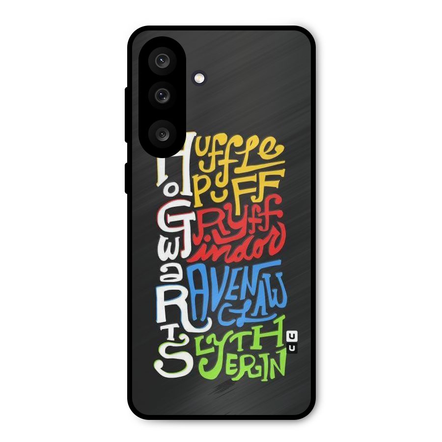 Four Colored Homes Metal Back Case for Galaxy M56