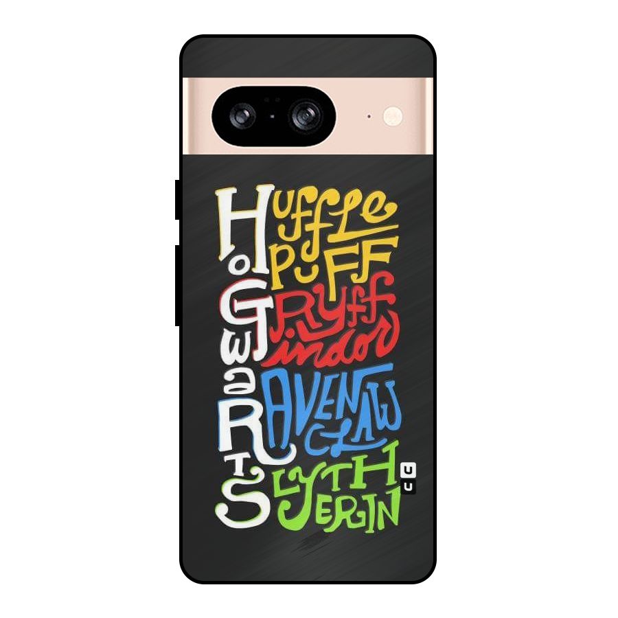 Four Colored Homes Metal Back Case for Google Pixel 8