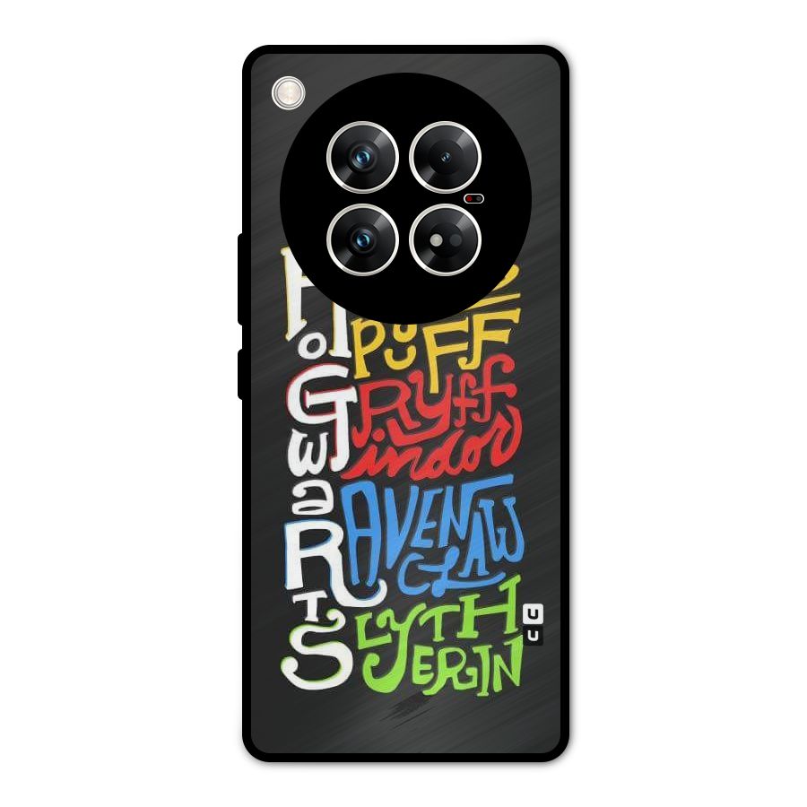 Four Colored Homes Metal Back Case for Infinix Zero 40 5G