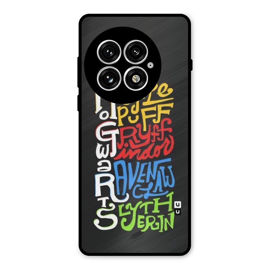 Four Colored Homes Metal Back Case for OnePlus 13