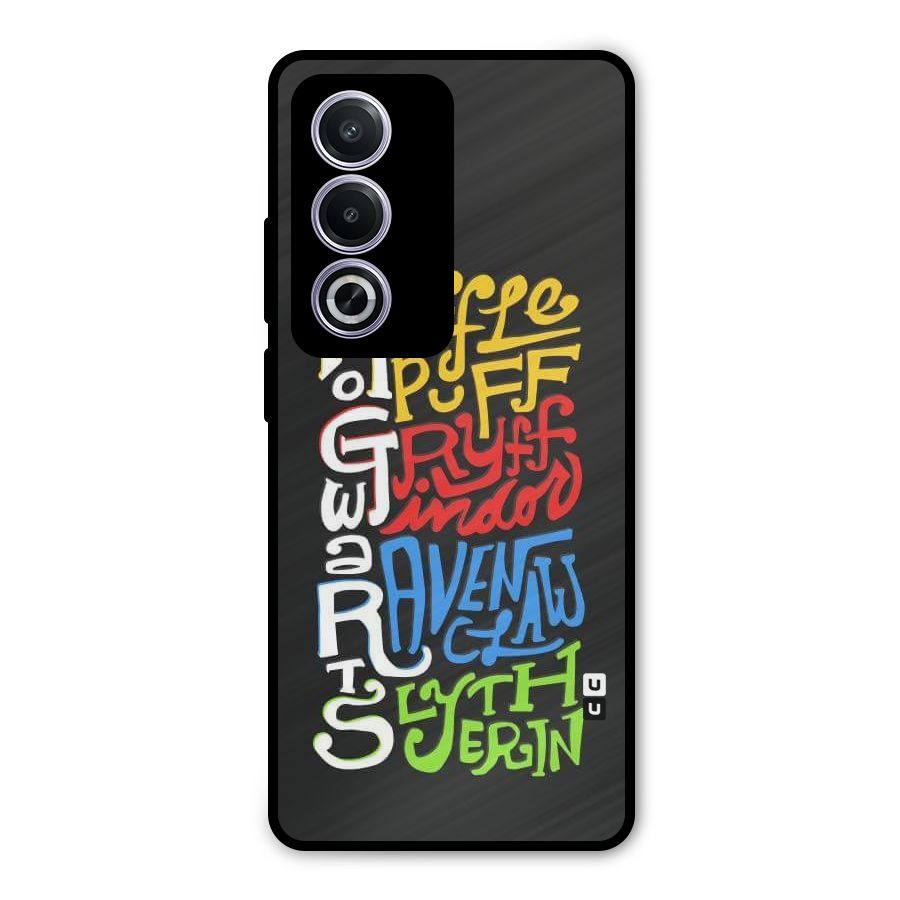 Four Colored Homes Metal Back Case for Oppo K12x
