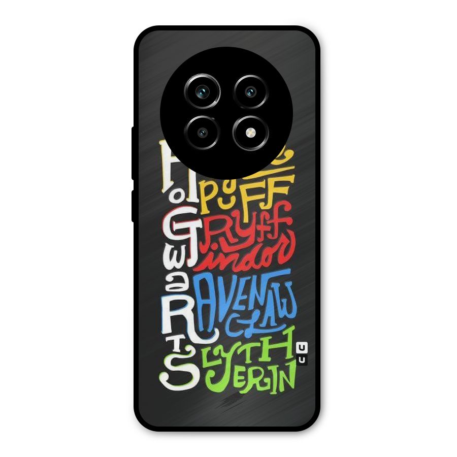 Four Colored Homes Metal Back Case for Realme 13 Pro