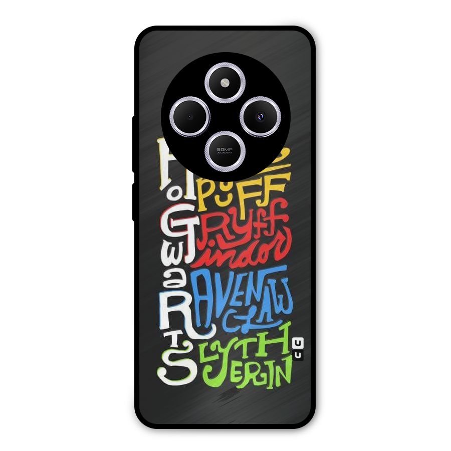 Four Colored Homes Metal Back Case for Redmi A4
