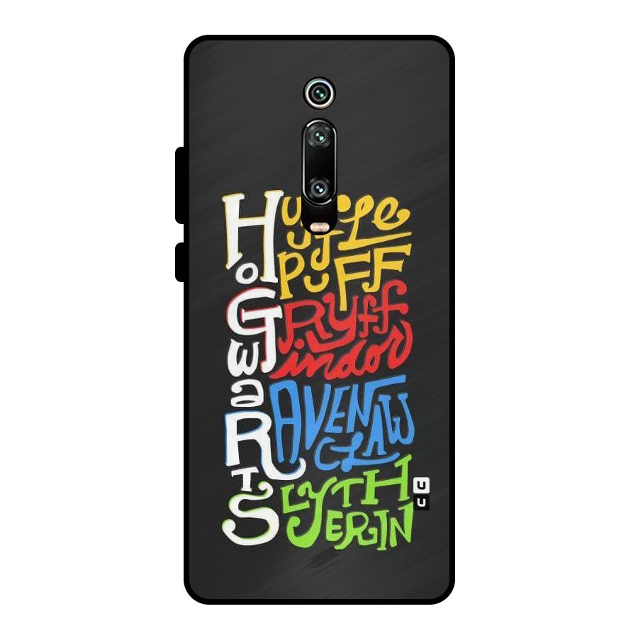 Four Colored Homes Metal Back Case for Redmi K20