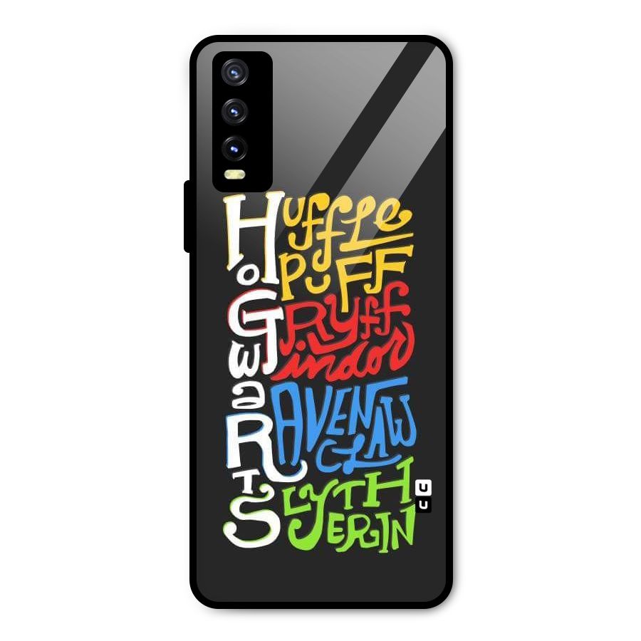Four Colored Homes Metal Back Case for Vivo Y20