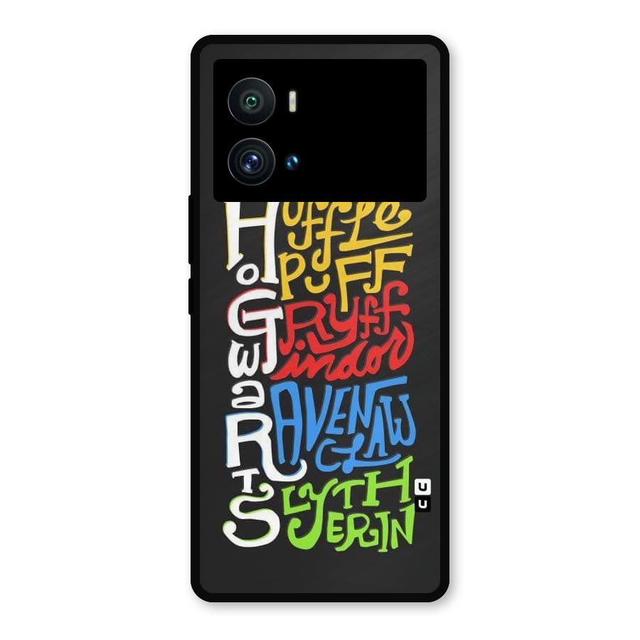 Four Colored Homes Metal Back Case for iQOO 9 Pro
