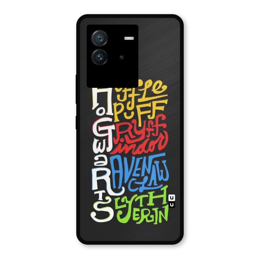 Four Colored Homes Metal Back Case for iQOO Neo 6 5G