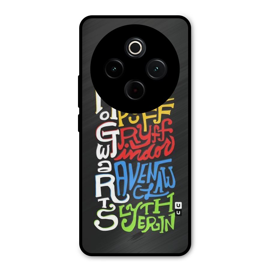 Four Colored Homes Metal Back Case for iQOO Z10
