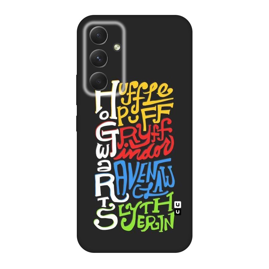 Four Colored Homes Original Polycarbonate Back Case for Galaxy A54