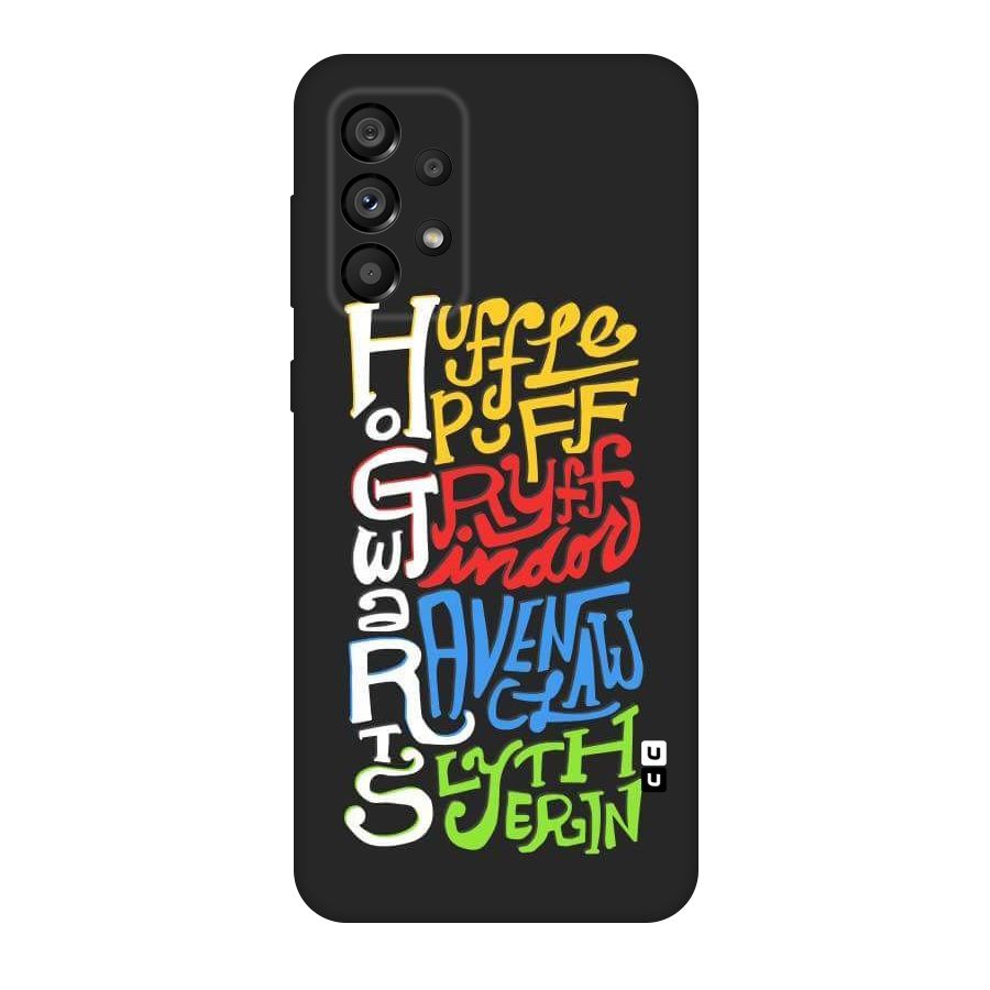 Four Colored Homes Original Polycarbonate Back Case for Galaxy A73 5G