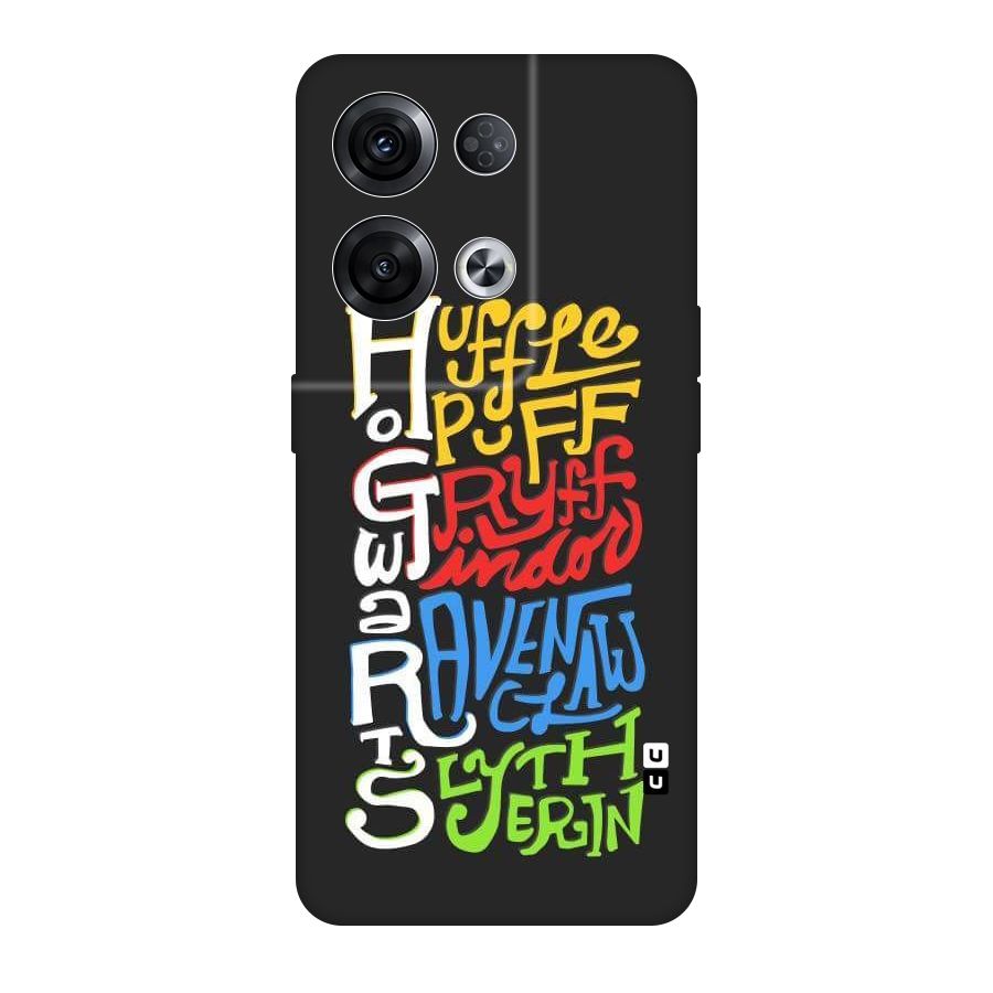 Four Colored Homes Original Polycarbonate Back Case for Oppo Reno8 Pro 5G