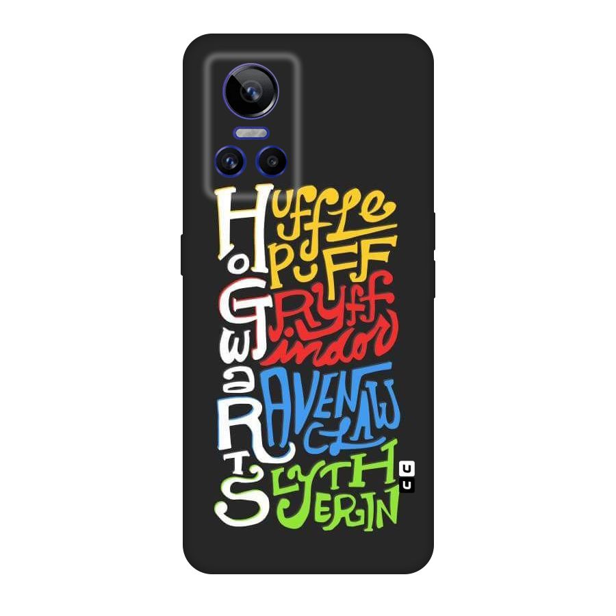 Four Colored Homes Original Polycarbonate Back Case for Realme GT Neo 3