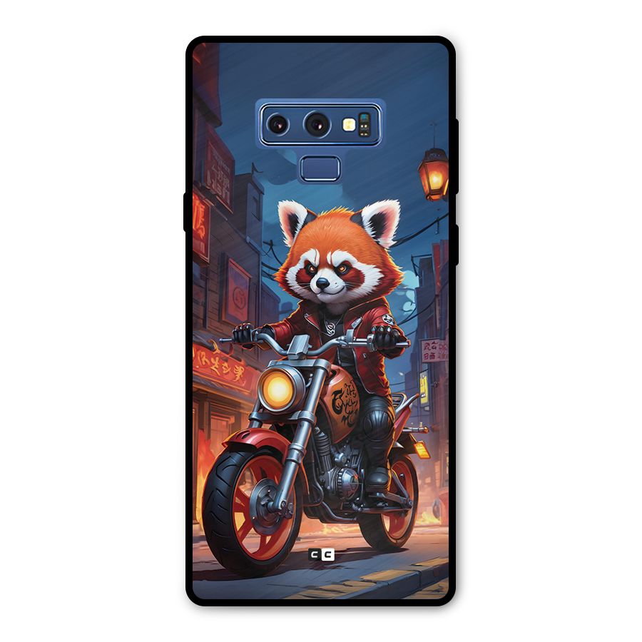 Fox Rider Metal Back Case for Galaxy Note 9