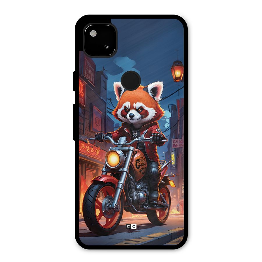 Fox Rider Metal Back Case for Google Pixel 4a