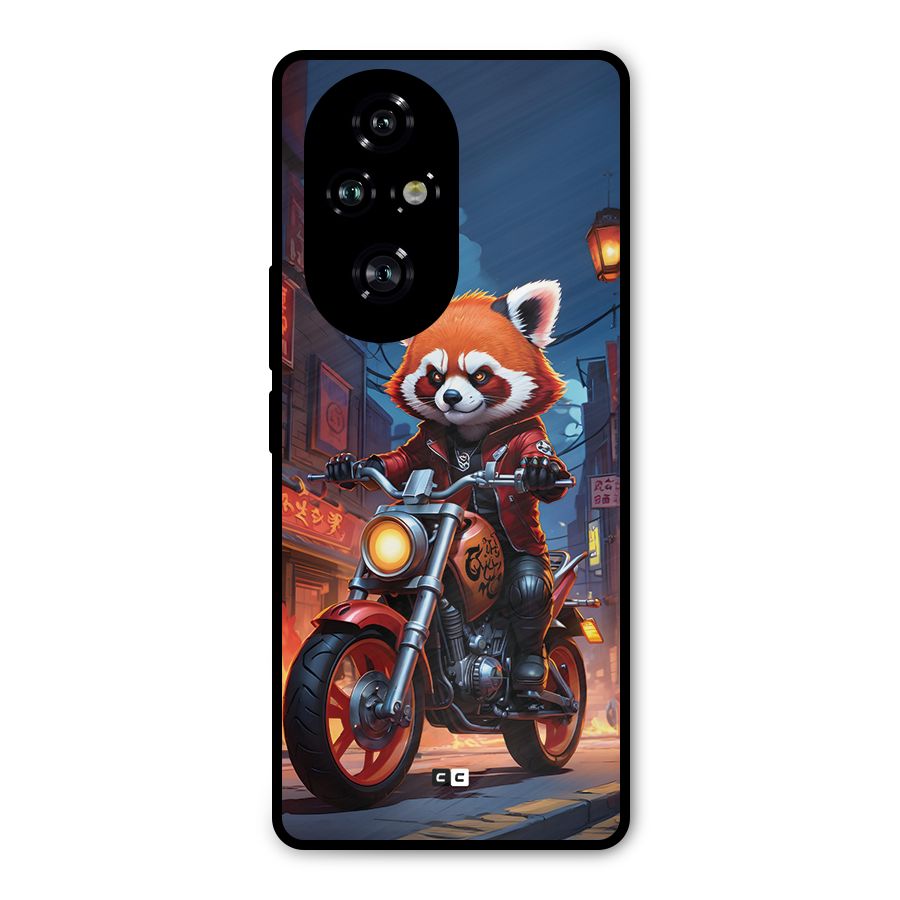 Fox Rider Metal Back Case for Honor 200 Pro