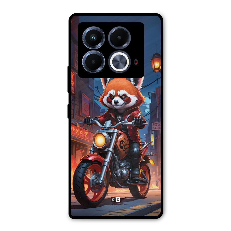 Fox Rider Metal Back Case for Infinix Note 40 5G