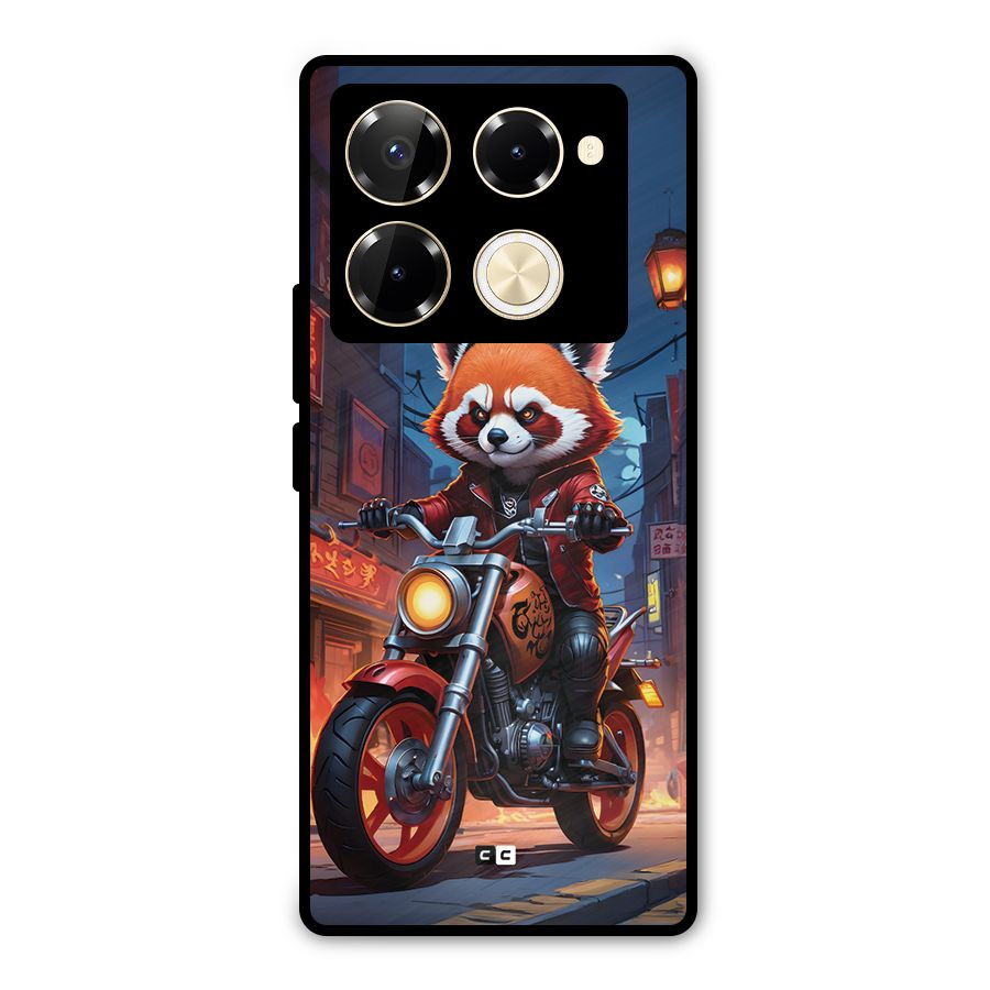 Fox Rider Metal Back Case for Infinix Note 40 Pro Plus