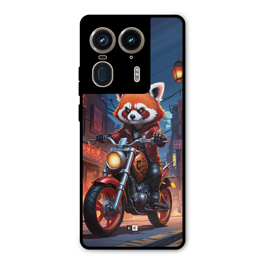 Fox Rider Metal Back Case for Motorola Edge 50 Ultra