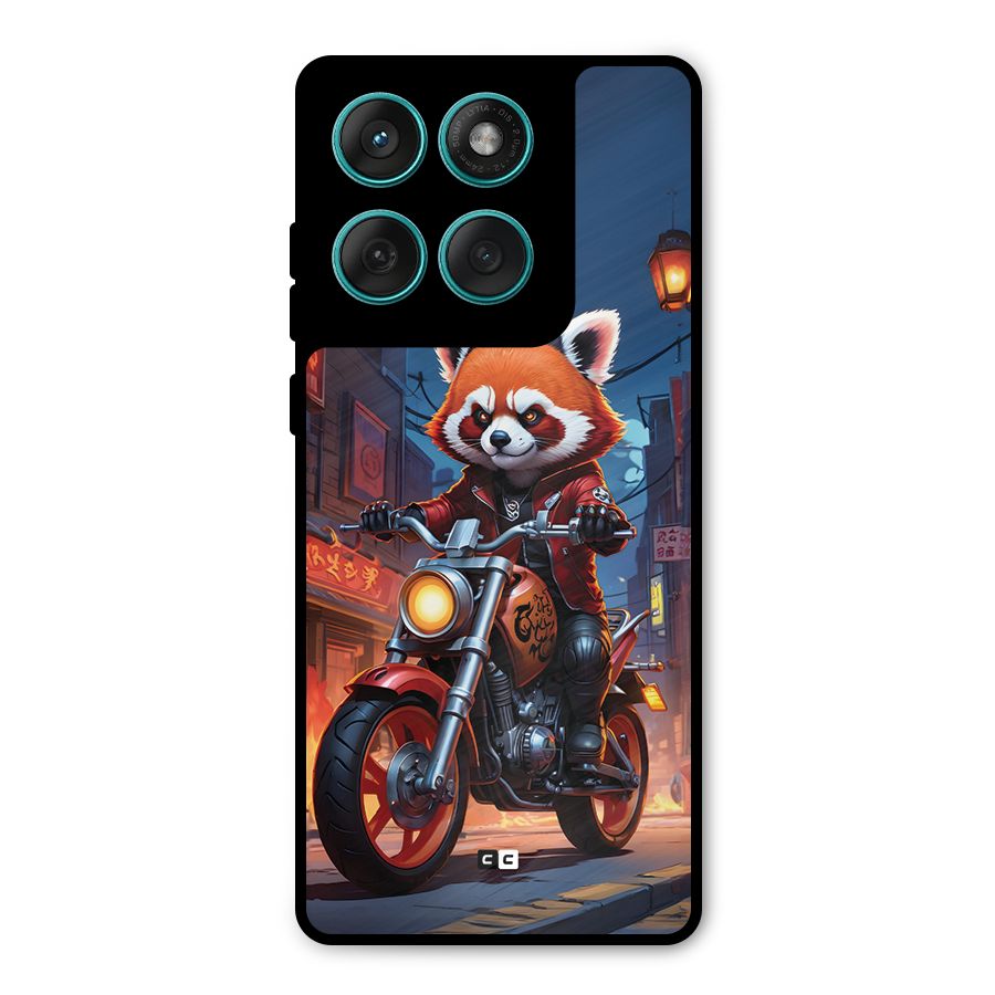 Fox Rider Metal Back Case for Motorola Edge 60