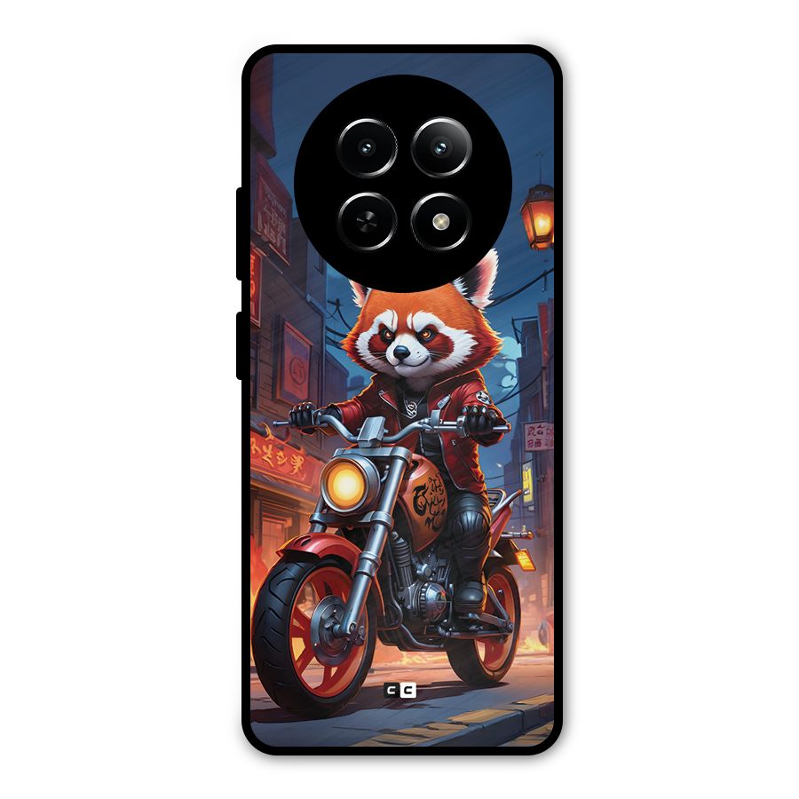 Fox Rider Metal Back Case for Realme Narzo N65