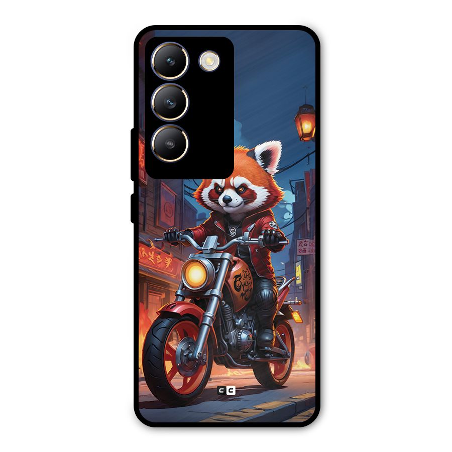 Fox Rider Metal Back Case for Vivo T3 5G