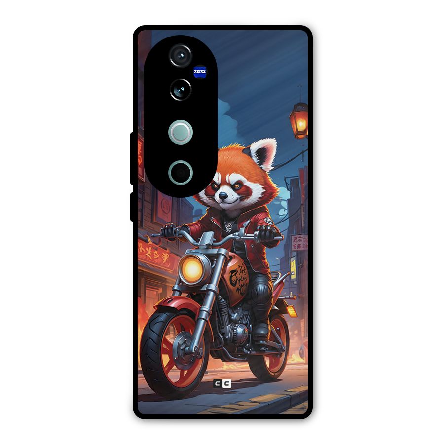 Fox Rider Metal Back Case for Vivo V40