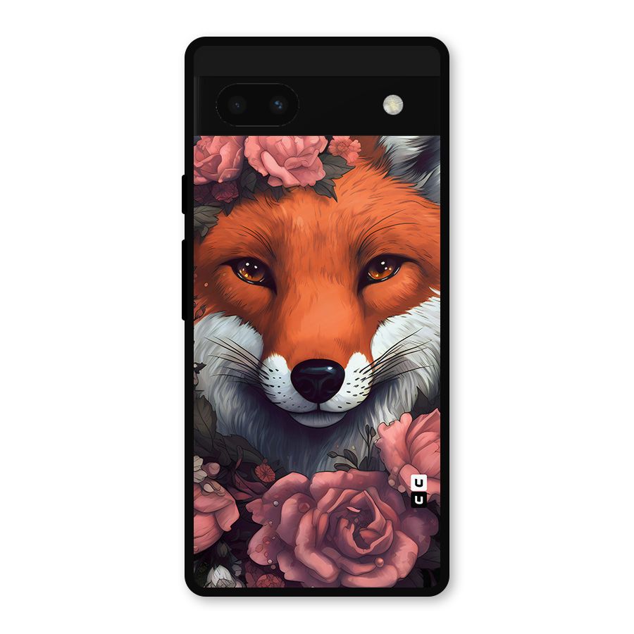 Fox and Roses Metal Back Case for Google Pixel 6a