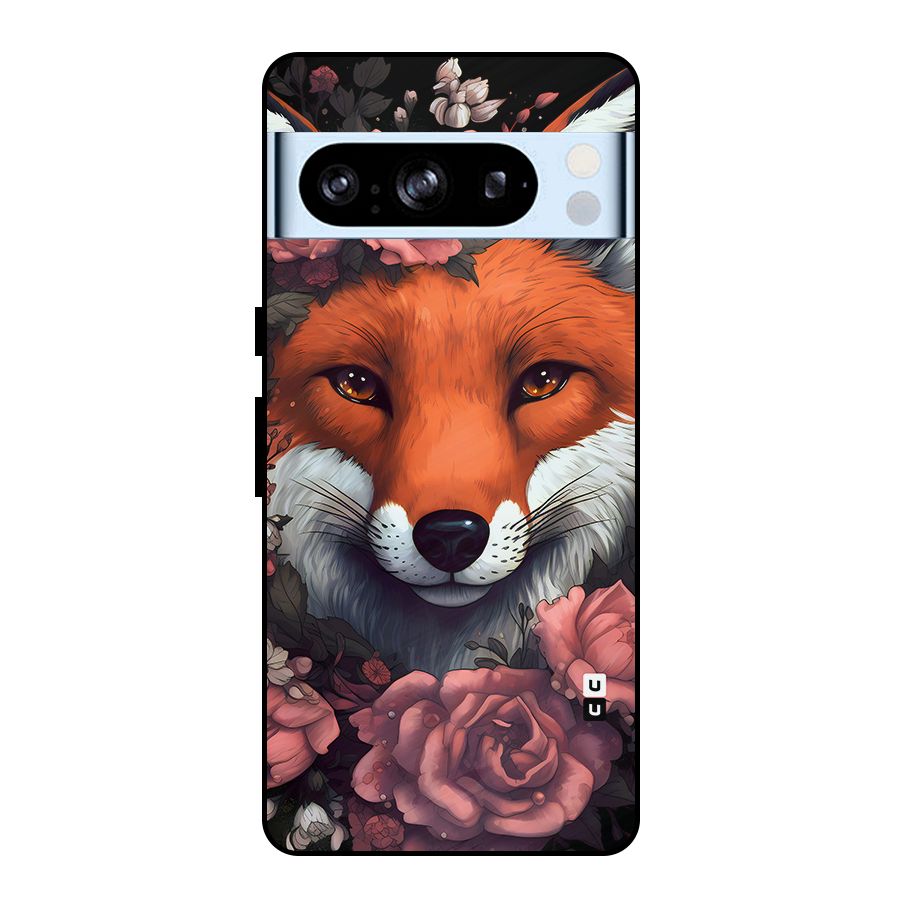 Fox and Roses Metal Back Case for Google Pixel 8 Pro