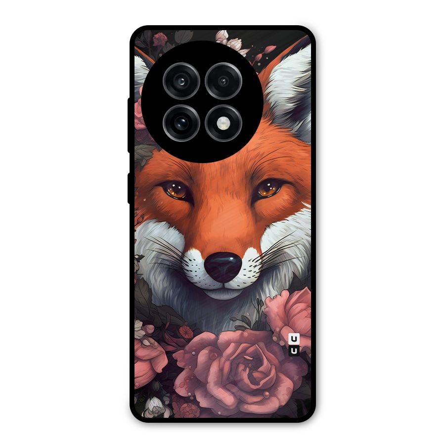 Fox and Roses Metal Back Case for OnePlus 13R