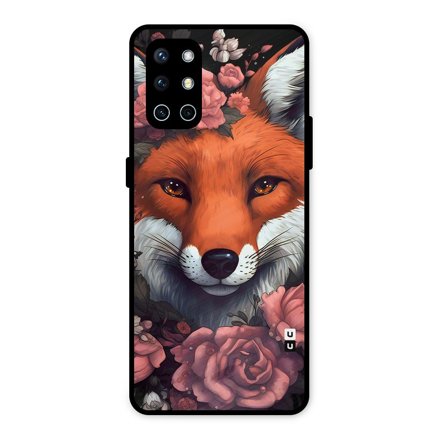 Fox and Roses Metal Back Case for OnePlus 9R
