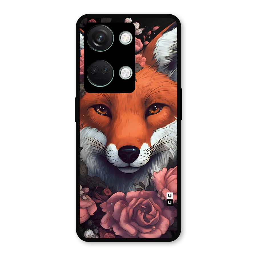 Fox and Roses Metal Back Case for OnePlus Nord 3