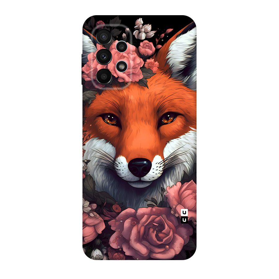 Fox and Roses Original Polycarbonate Back Case for Galaxy A23