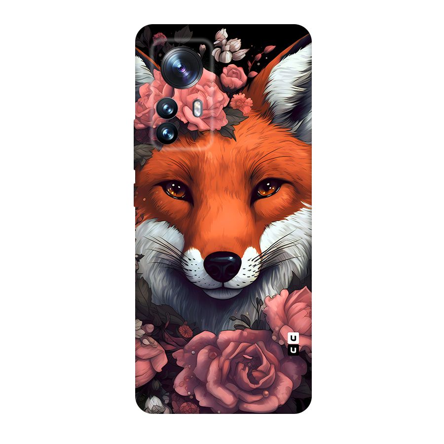 Fox and Roses Original Polycarbonate Back Case for Xiaomi 12 Pro