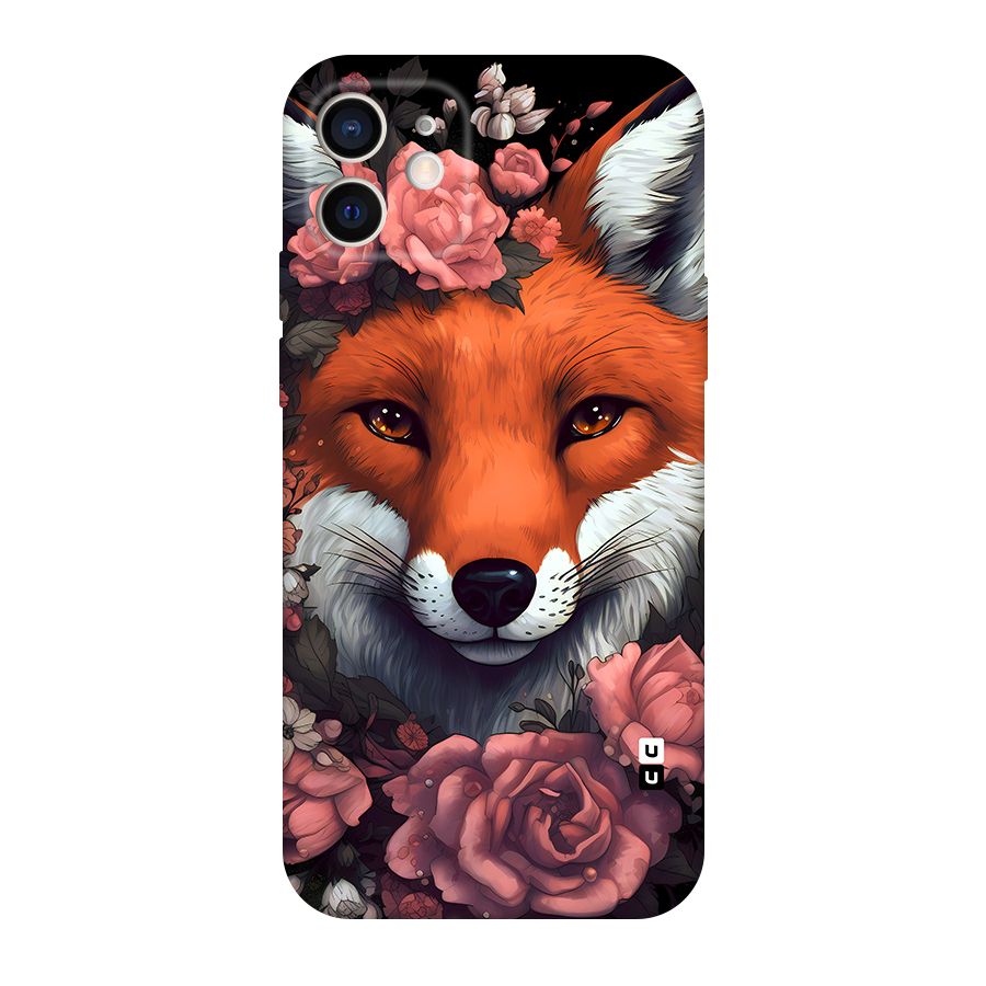 Fox and Roses Original Polycarbonate Back Case for iPhone 12